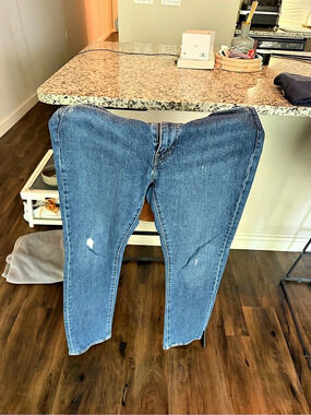 Levi's 517 Straight Leg Jeans Blue Waist 33 Length 32